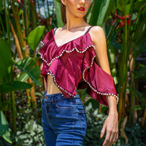Crop Top de Perlas: imagen 3