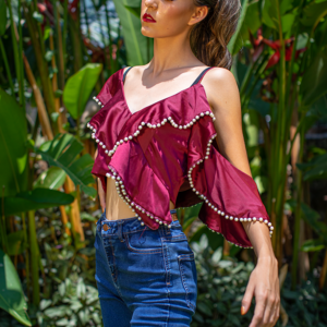 Crop Top de Perlas: imagen 4