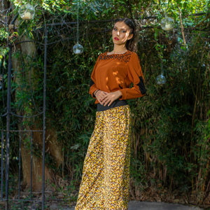 Pantalón Capri Estampado: imagen 4